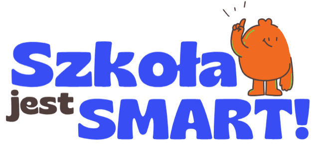 Logo programu Szkoła jest SMART