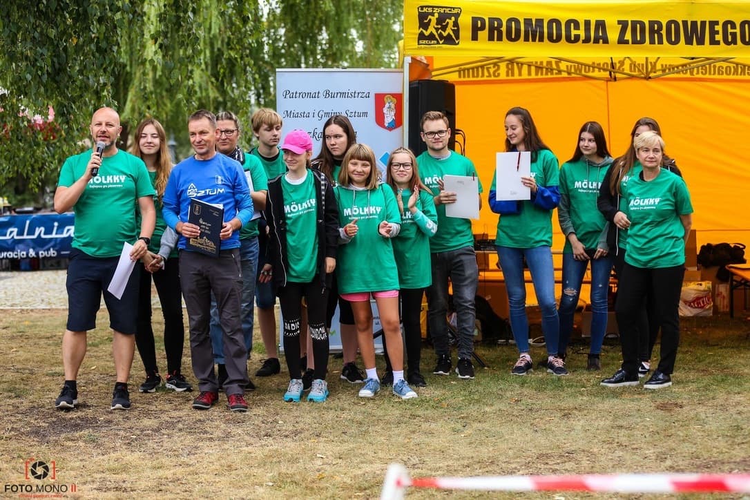 Sławek Wiechowski podczas Mistrzostw Polski Open w Mölkky w 2018 roku